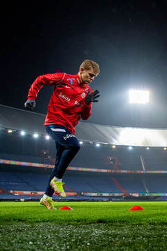 Martin Ødegaard of the Norwegian national football team