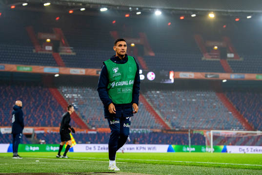Ruben Gabrielsen of Norway warms up