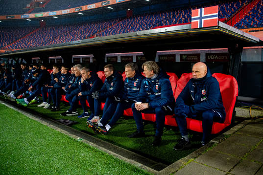 Ståle Solbakken, head coach of Norway