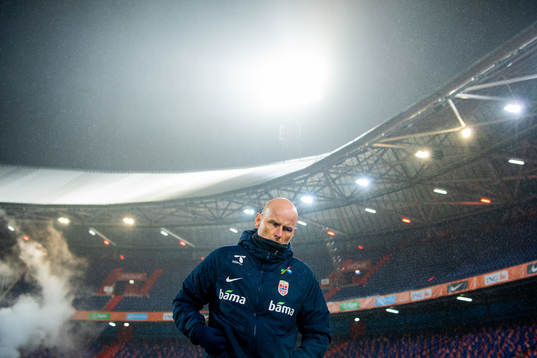 Ståle Solbakken, head coach of Norway