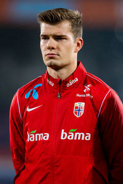 Alexander Sørloth of Norway