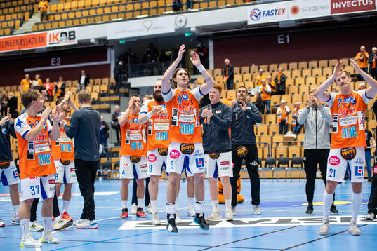 Kristianstads spelare jublar