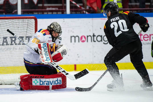 Malmö Redhawks målvakt Oscar Alsenfelt