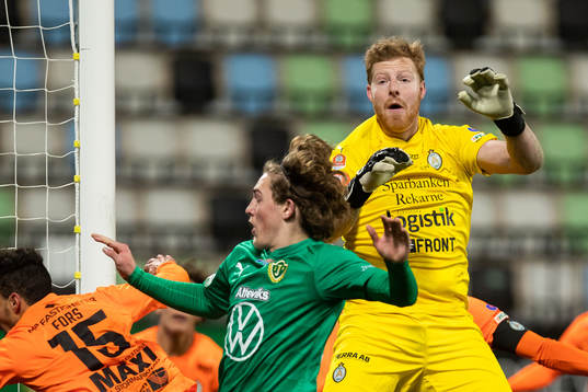 AFC Eskilstunas målvakt Nick Wolters