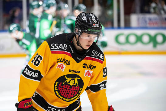 Luleås Pontus Andreasson deppar