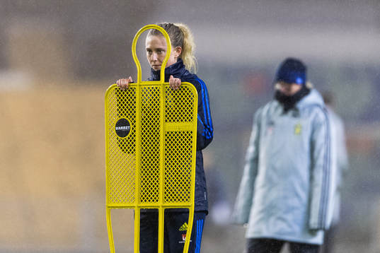 Rebecka Blomqvist of the Swedish women's national football