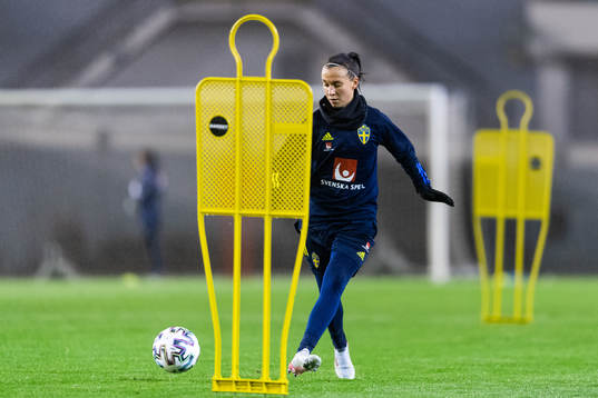 Julia Zigiotti Olme of the Swedish women's national