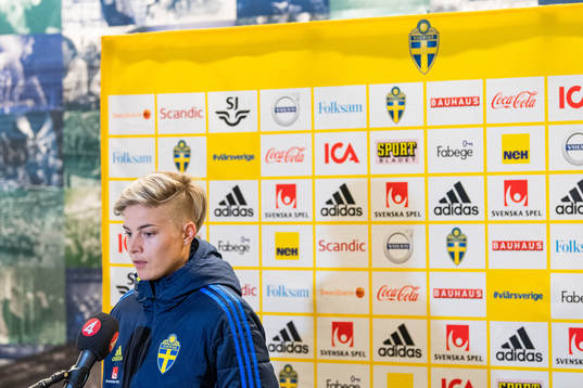 Lina Hurtig of the Swedish women's national football team