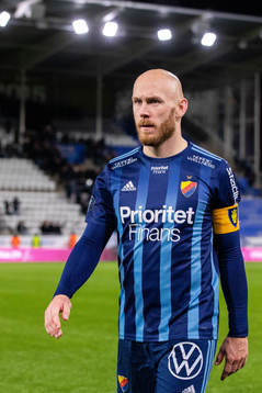 Djurgårdens Magnus Eriksson deppar
