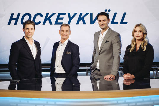 Bläddra bland fler bilder av Ishockey, Hockeystudion, SVT