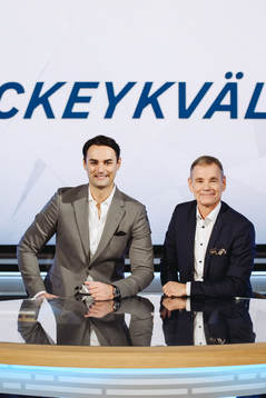Dusan Umicevic och Håkan Loob