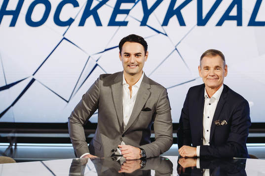 Dusan Umicevic och Håkan Loob