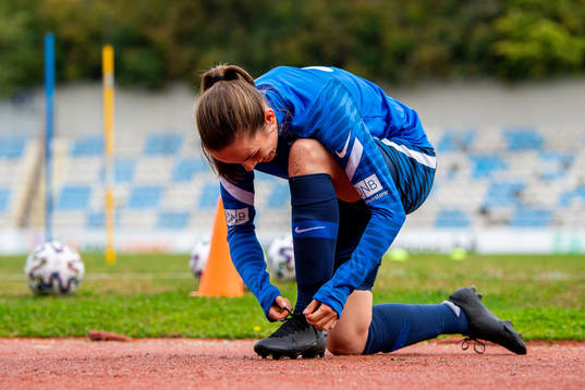 Tuva Hansen of the Norwegian women's national football team