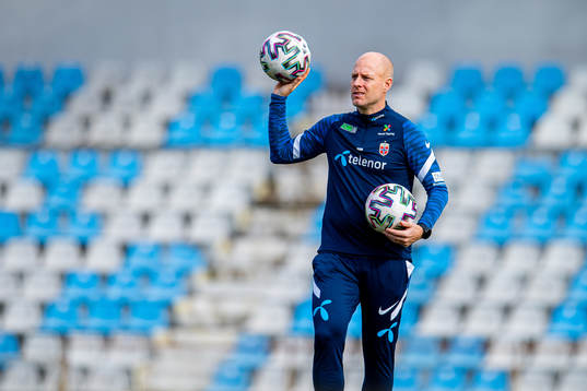 Anders Jacobson, assistant coach of the Norwegian women's