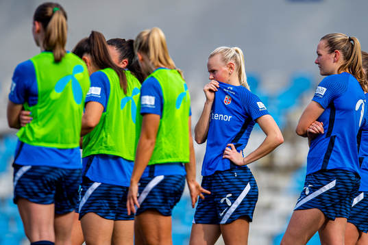 Karina Sævik of the Norwegian women's national football