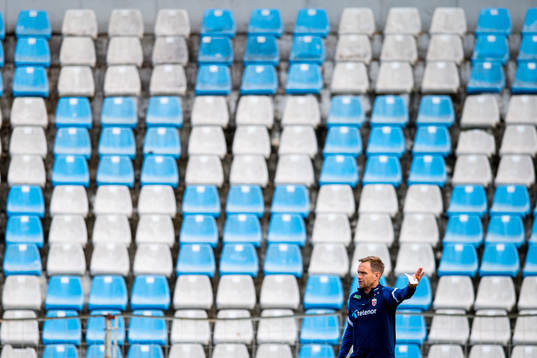 Martin Sjögren, head coach of the Norwegian women's
