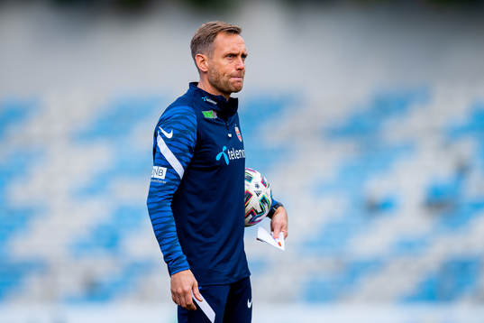 Martin Sjögren, head coach of the Norwegian women's