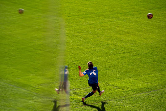 Guro Reiten of the Norwegian women's national football team