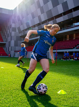 Julie Blakstad of the Norwegian women's national football