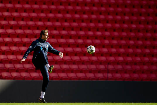 Roger Eskeland, goalkeeper coach of the Norwegian women's