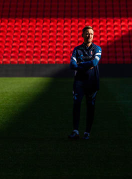 Martin Sjögren, head coach of the Norwegian women's