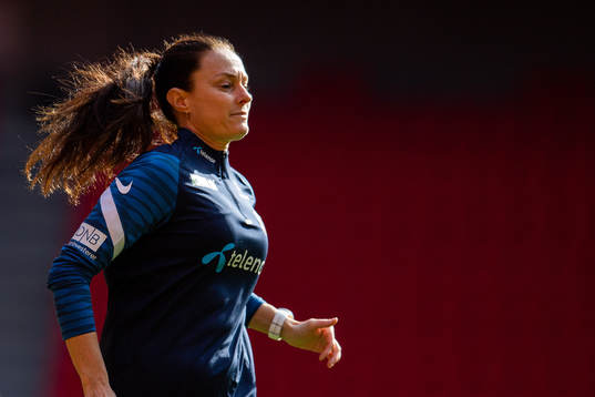 Margareta Endresen, physio of the Norwegian women's