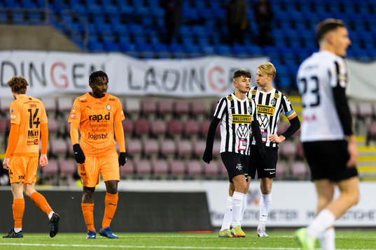 Landskronas Allen Smajic och Viktor Wihlstrand deppar