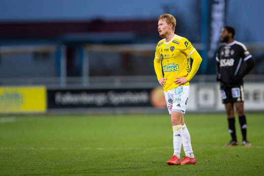 Falkenbergs Linus Borgström deppar