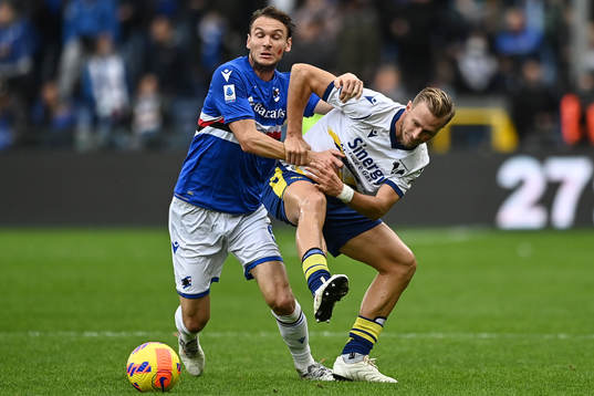 Albin Ekdal of Sampdoria