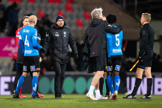 Halmstads manager Magnus Haglund