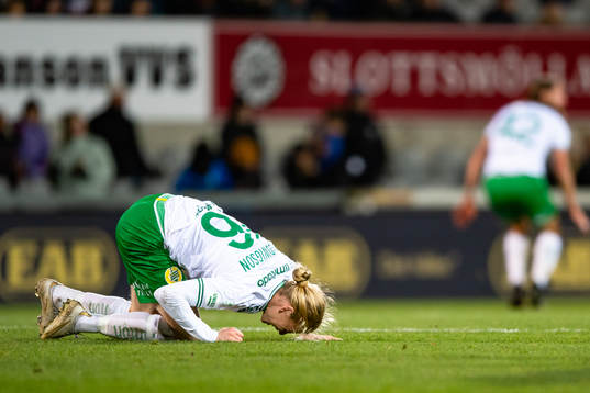 Hammarbys Gustav Ludwigson har ont
