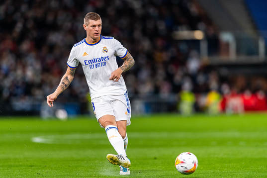 Toni Kroos of Real Madrid