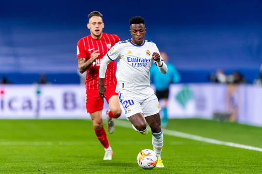 Vinicius Junior of Real Madrid