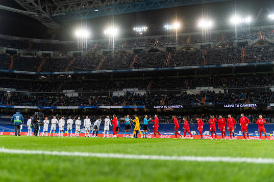 The teams of Real Madrid and of Sevilla