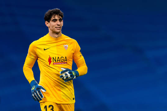 goalkeeper Bono of Sevilla