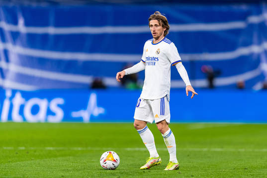 Luka Modric of Real Madrid