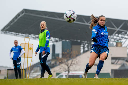 Guro Reiten of the Norwegian women's national football team