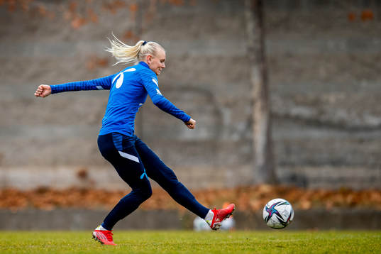 Karina Sævik of the Norwegian women's national football