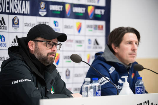Varbergs tränare Joakim Persson