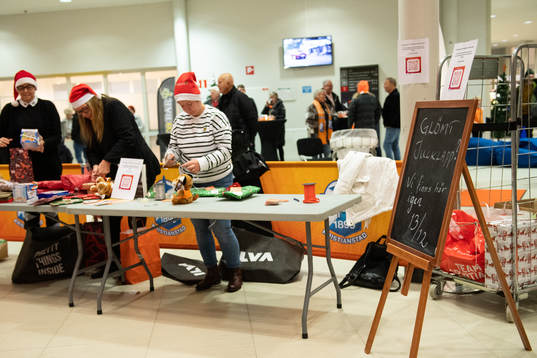 Julklappsinsamling
