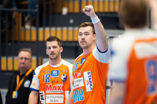Kristianstads Ludvig Jurmala Åström jublar