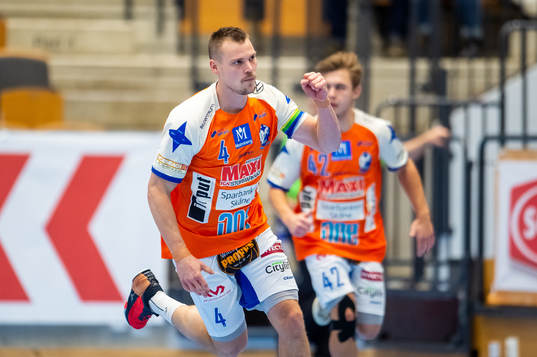 Kristianstads Marcus Olsson jublar