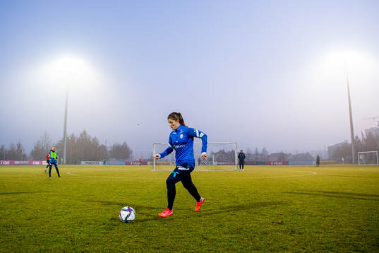Maren Mjelde of the Norwegian women's national football team