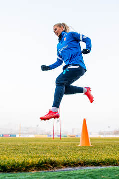 Lisa-Marie Karlseng Utland of the Norwegian women's