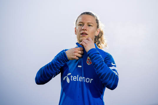 Synne Skinnes Hansen of the Norwegian women's national