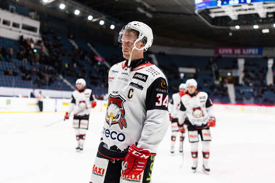 Malmö Redhawks Carl Söderberg deppar