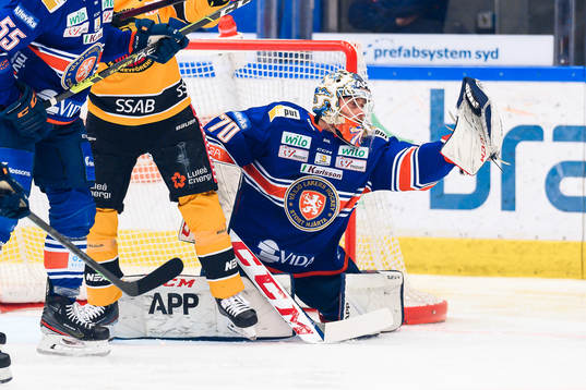 Växjös målvakt Adam Åhman