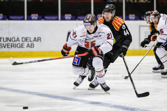 Örebros Linus Öberg och Brynäs Nicklas Danielsson