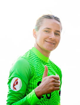 Goalkeeper Rugile Rulyte of Norway