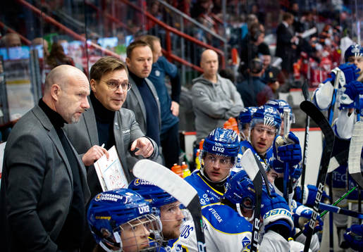 Leksands tränare Björn Hellkvist